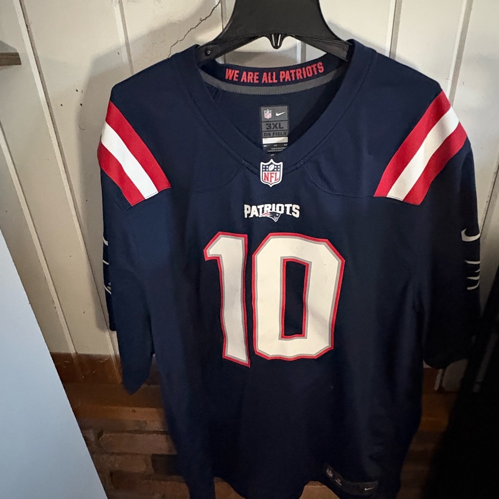 NFL Patriots Jersey - Navy and White